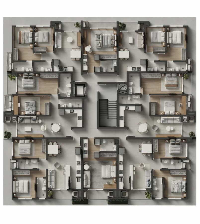 Apartamento 2 dormitórios em Novo Campeche — foto 8
